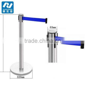 shenzhen supplier of traffic barrier four-way belt for queue line barrier