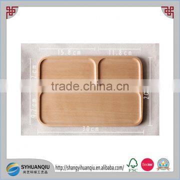 handmade natural plain wooden cheese sofa coffee breaskfast tray CN