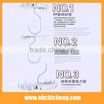 Plastic Tie Rack/Tie Rack for Closet/Plastic Tie Hanger/Tie&Belt Hanger photo-5