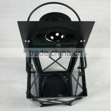 Antique Metal Lantern With Led Candle Outdoor Decorative Metal Latnern photo-6