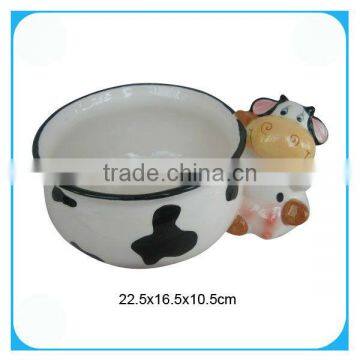 Cookware set kitchenware bowl cow design