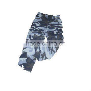 kid's camou printed combat trousers