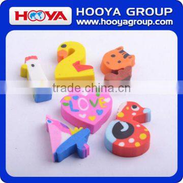 ST33684 Lovely for Kids High Quality Fruit Arabic Number Shaped Eraser photo-2