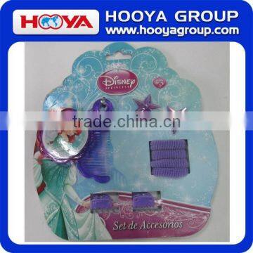 Kids Hair Accessories Set for Girls With Mirror Comb Clips photo-2