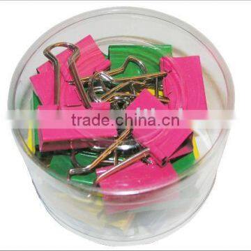 Item No: STA4100 24pcs Color Binder Clips Set