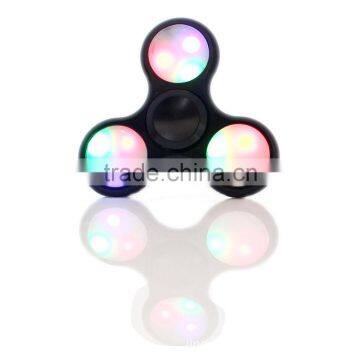 LED Light Hand Spinner Toys, Finger Spinner ,Tri Fidget Spinner
