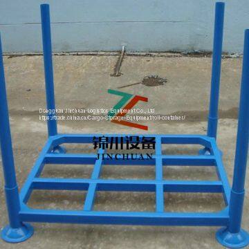 Blue Powder Coating Stacking Frame Rack For Parking System