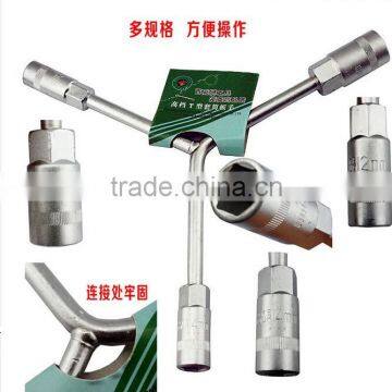 BERRYLION 12mm, 14mm, 17mm Three Triangle Socket Hex Head Wrench Cross Wrench for Sale photo-4