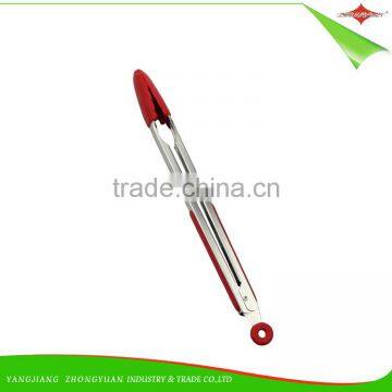 ZY-H2026 High-quality 12-inch Silicone Food Tong With Food-grade Silicone Scalloped Heads photo-4