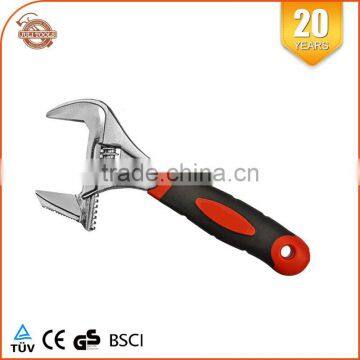 Wide Opening Adjustable Wrench Carbon Steel/Crv photo-3