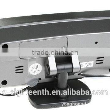 High End 2016 New 12V Car Voltage Monitor Battery Alarm Clock Display Temperature Thermometer photo-2