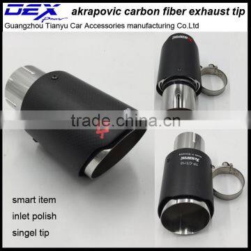 Auto Exhaust Carbon Fiber Tip Akrapovic Muffler photo-4