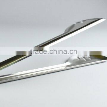 Stainless Steel Clamp BBQ Buffet Tong Salad Bread Catering Kitchen Serving Tongs photo-3