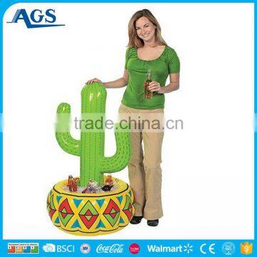 Custom Design PVC Inflatable Party Cactus Beer Cooler