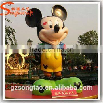 Guangzhou Life Size Rasin Mickey Minnie Mouse Statue Molds for Sale