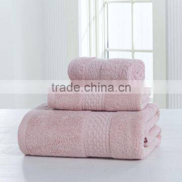100% Cotton Pure Color 3 Pcs Towel Sets Bath Towels for Adults Luury Brand High Quality Soft Face Towels Variety of Colors photo-4