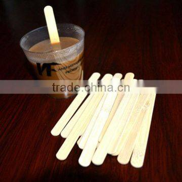 Direct Manufactured 140MM Disposable Wooden Coffee Stirrer