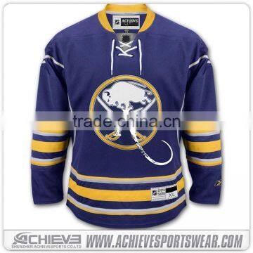 Custom Design Team Name/ Number Ice Hockey Jersey