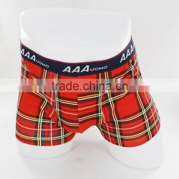 men cotton printed design brief boxer underwear