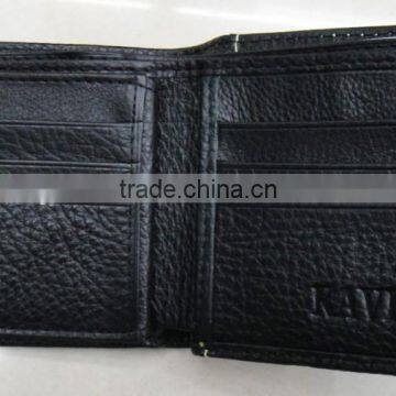 Fashion Hot Black Genuine Leather Men Designer Notecase photo-4