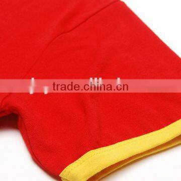 Wholesale Short Sleeve Custom Polo V-neck T-shrts for Summer photo-3