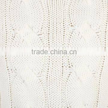 Classic Jumbo Braid Ribbed Cuffs and Hem Slim Fit Cable Knit Sweater Pattern Men photo-3