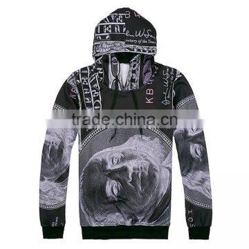 Design Your Own Sublimation Print 3D Long Sleeve Wholesale Camo Hoodie Sweatshirt photo-3