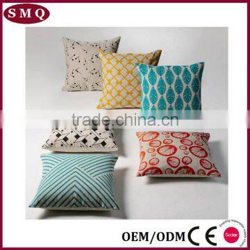 Geometric Plain Square Linen Pillow Covers Wholesale photo-6