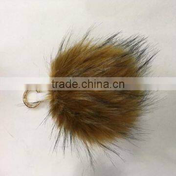 100%Manufacturers Wholesale Multicolor 15 cm Raccoon Hair Bulb