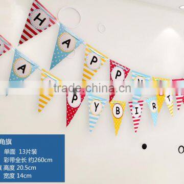 Hot Sell Party Decoration Bunting Flag/ Birthday Pennant photo-2