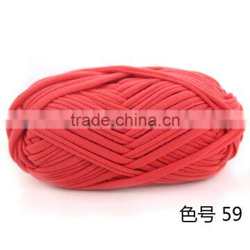 Hot Sell Chinese 100% Polyester Fancy Yarn for Hand Knitting Bag and Hat photo-5