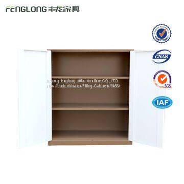 Professional High Quality 2 Swing Door Short Office Steel Filing Cabinet photo-4