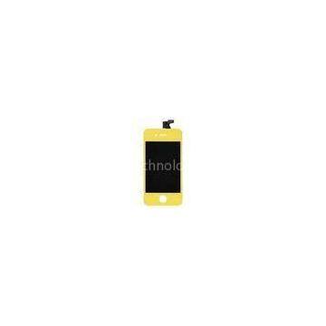 OEM Yellow Apple IPhone 4 Digitizer LCD Assembly Replacement