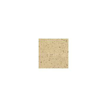 Beige C63 Artificial Quartz stone Slab Countertop Vanity Top Flooring Tiles Solid Surface for kitche