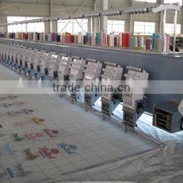 fs 628 28heads 6colors flat computerized embroidery machine