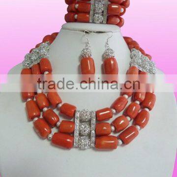 Specially designed foer wedding!! Be the most beautiful bride with red coral jewelry