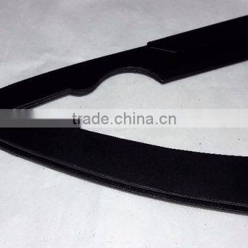 FULL BLACK MATT STAINLESS STEEL RAZOR photo-4