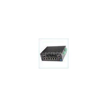 Industrial Level 4 design 10 gigabit ethernet switch , metal casing Fiber Ethernet Switch