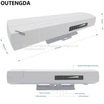 3KM Long Range Outdoor CPE AP WiFi Router 2.4GHz 300Mbs Wireless Wi-Fi Repeater Access Point Wifi Extender Bridge Client photo-3