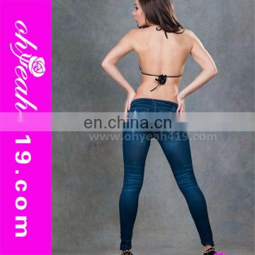 Professional sexy girl sex jeggings in good quality