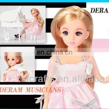 Hot Sale Beautiful Sexy Doll Playing Piano,2014 Doll Toy Manufacturer