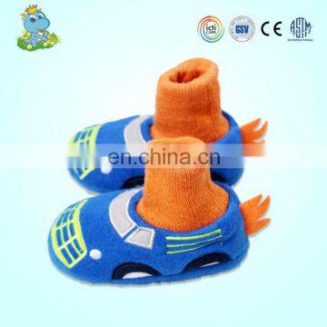 OEM cute cartoon winter warm indoor boot shoes for baby