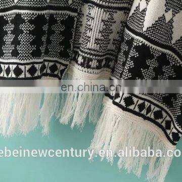 2015 Fashion Dress Europe America Women's Clothing Wholesale Geometric Pattern Shawls Knitting Cardigan National Female Coat photo-6