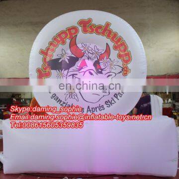 LED Lighting Inflatable Billboard Wall for Advertising