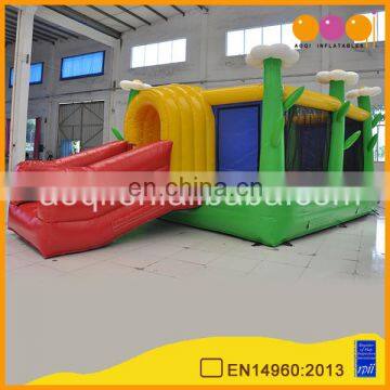 Big inflatale bounce room flower theme park inflatable bouncer for sale