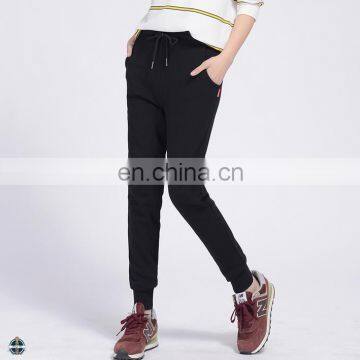 T-WP002 Women Bandage Slim Fit French Terry Sport Pants