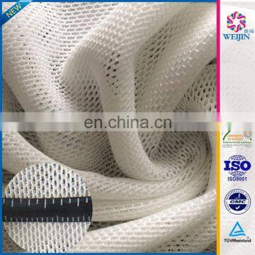 Wholesale Blue Tricot Polyester Air Flow Mesh Fabrics