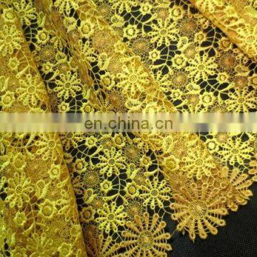 2016 african nigeria cord lace fabric in 5 yards for wedding party