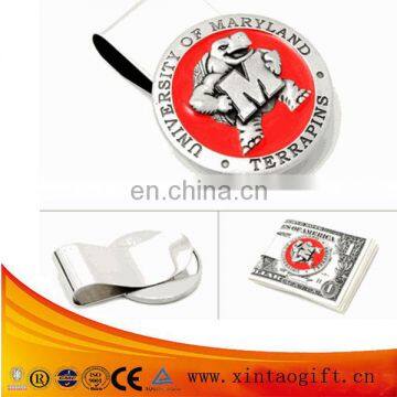 High quality cheap money clip with soft enamel