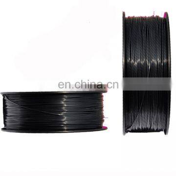 Stock 1.75mm Black ABS conductive electricity filament special 3d printing filament